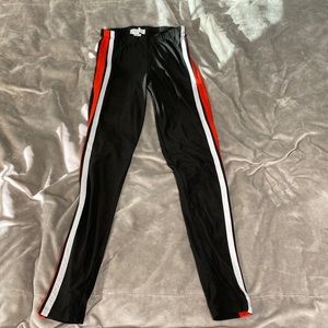 Race track vibe leggings